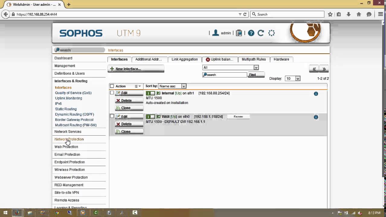 sophos home utm shell access