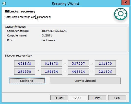 bitlocker recovery key generator