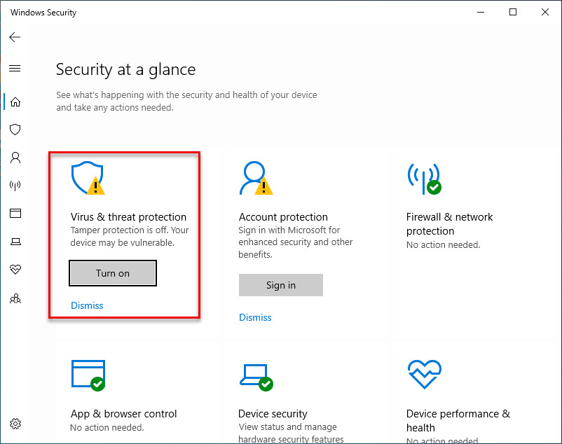 disable tamper protection symantec