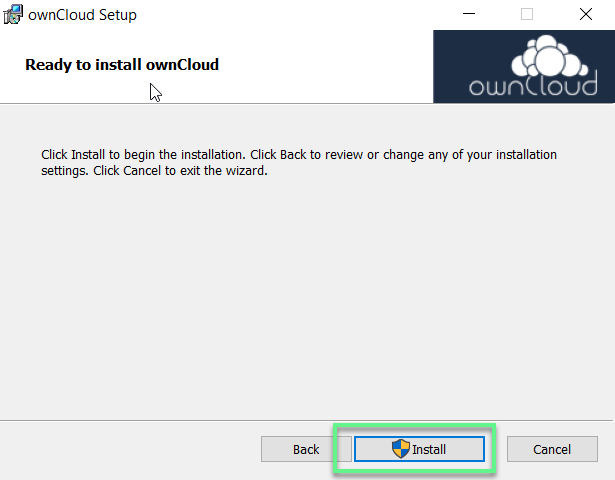 owncloud install