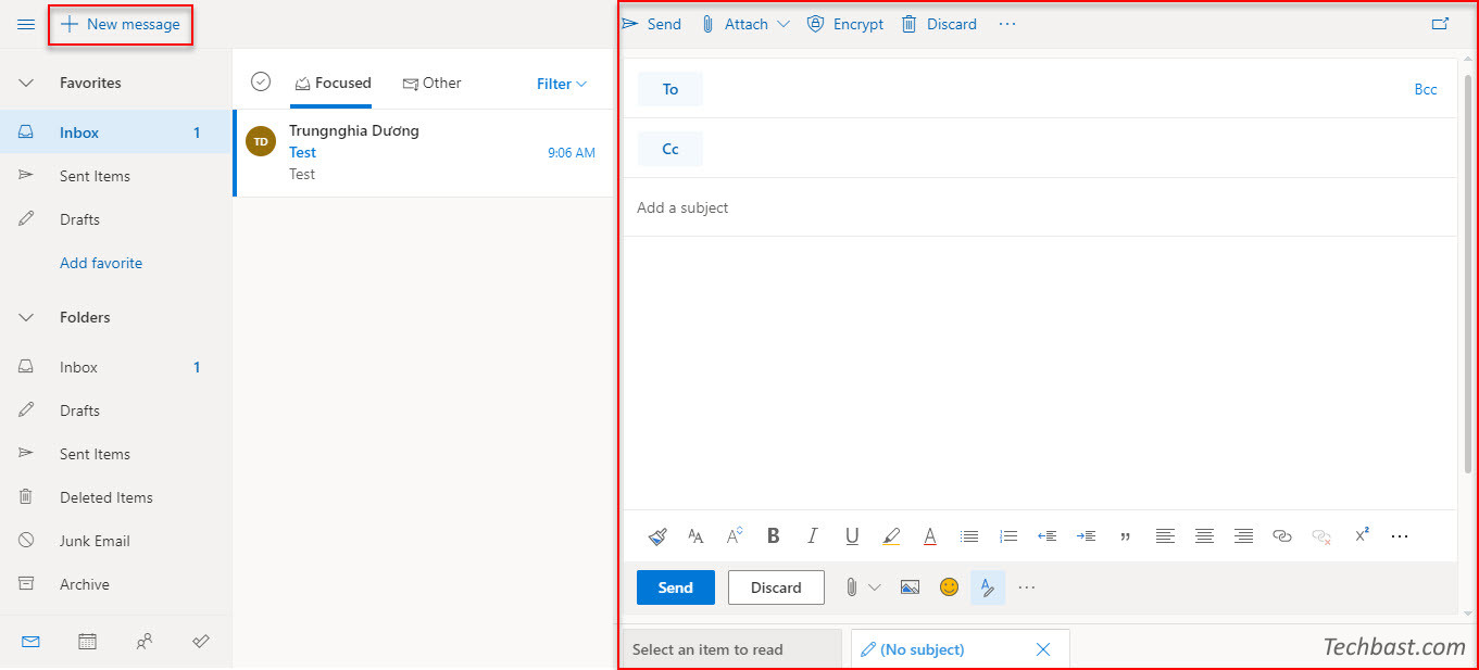 Office 365 : How to use Outlook – Techbast