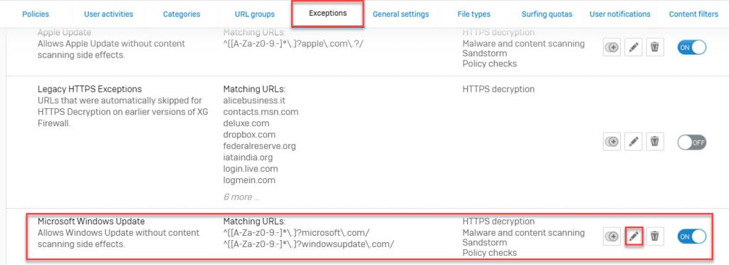 Azure mfa sophos xg