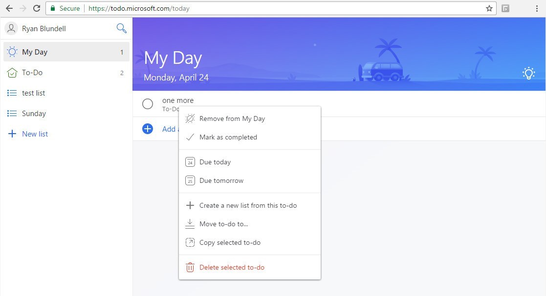 Office 365 : How To Use Microsoft Todo List – Techbast