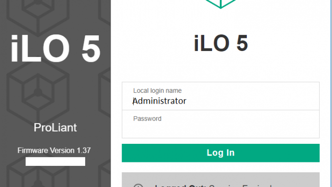 how to configure hp ilo 4